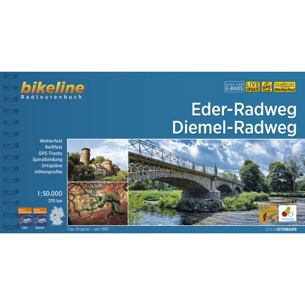 EDER-RADWEG - DIEMEL-RADWEG - Radwanderführer