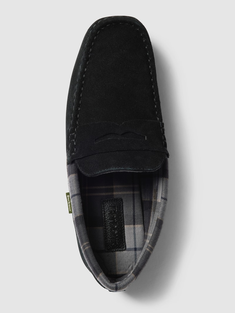 Penny Loafer mit Schaftbrücke Modell 'PORTERFIELD' in schwarz