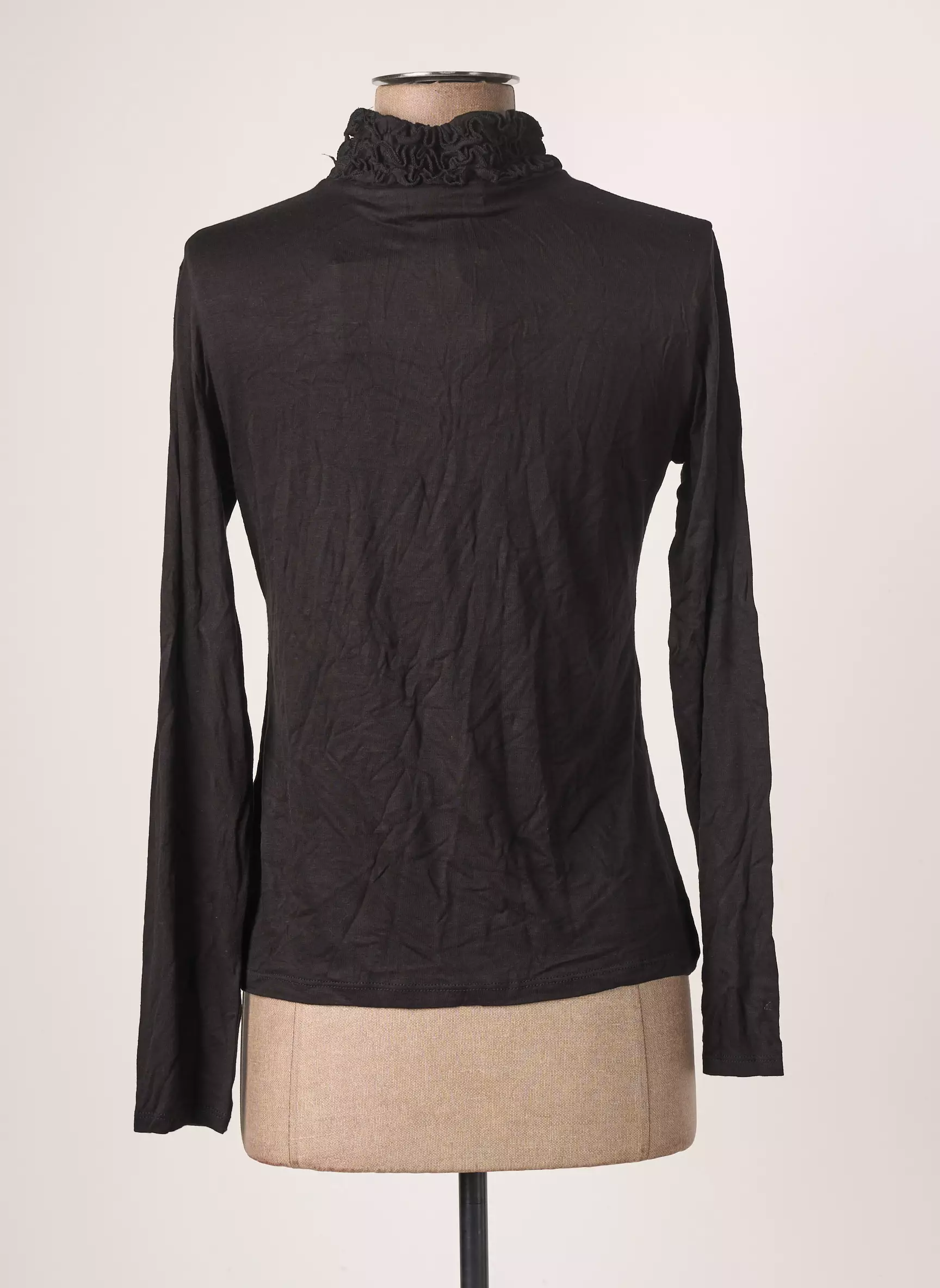 Blanc Boheme Sous Pulls 1 Femme couleur noir