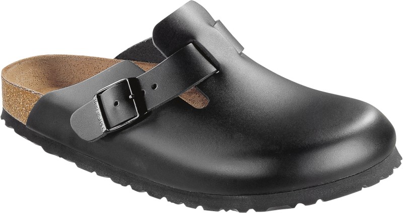 BIRKENSTOCK Pantoletten schwarz Boston