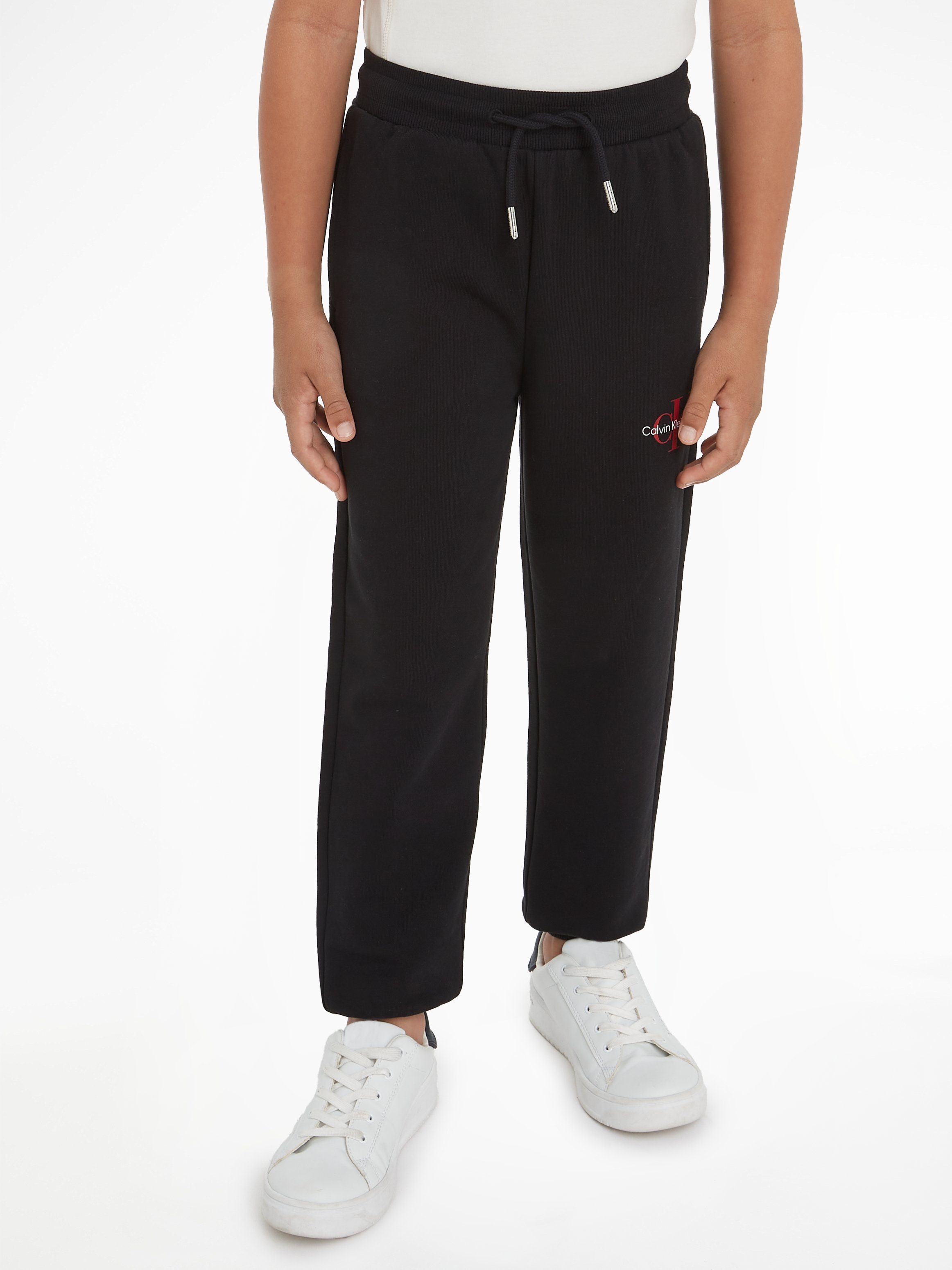 Calvin Klein Jeans Sweathose MONOGRAM LOGO SWEATPANTS mit Logodruck