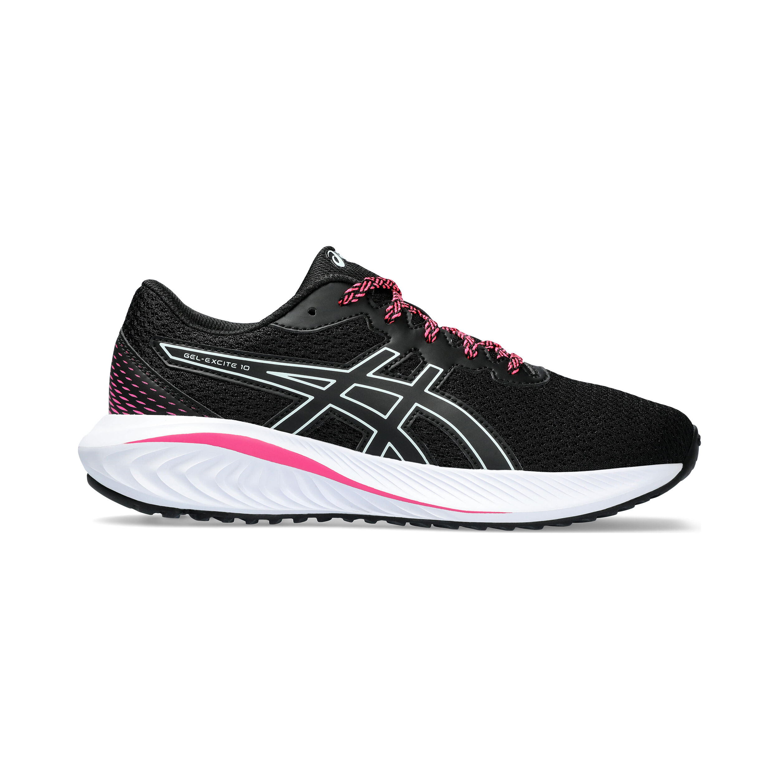 Gel-Excite 10 GS Neutralschuh Kinder - Schwarz, Pink