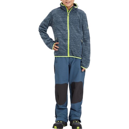 KINDER UNTERJACKE JU.-FLEECE-JACKE CHOCO FZ B