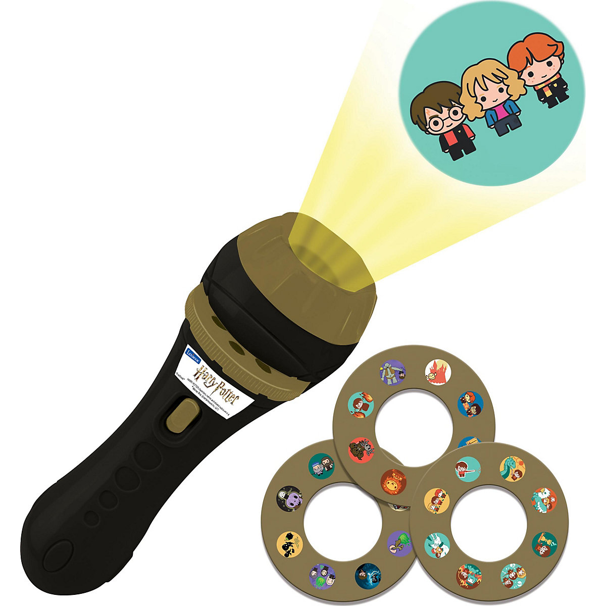 Harry Potter - Story Projektor - Nachtlicht + Taschenlampe mit Projektor