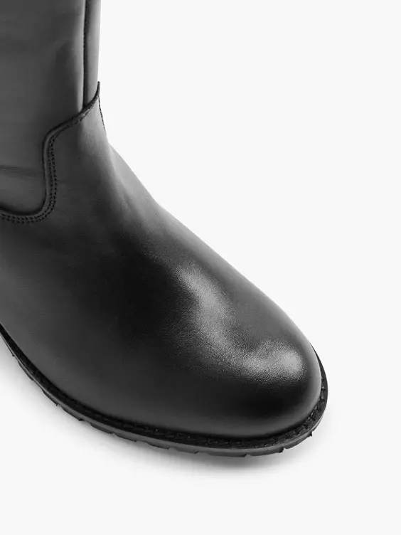 5th Avenue Leder Weitschaftstiefel