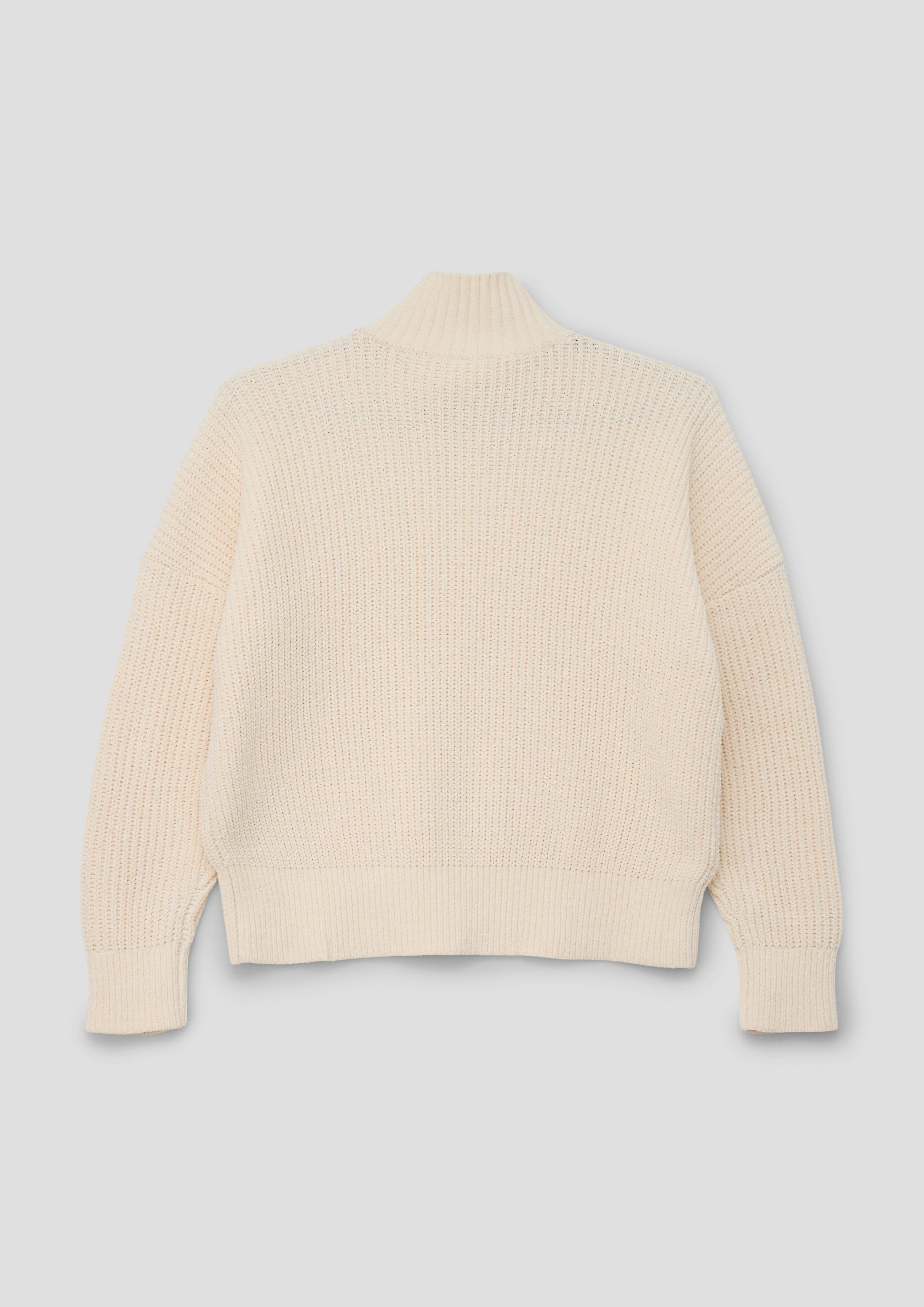 Strickpullover aus Chenille-Garn  2133990-0805