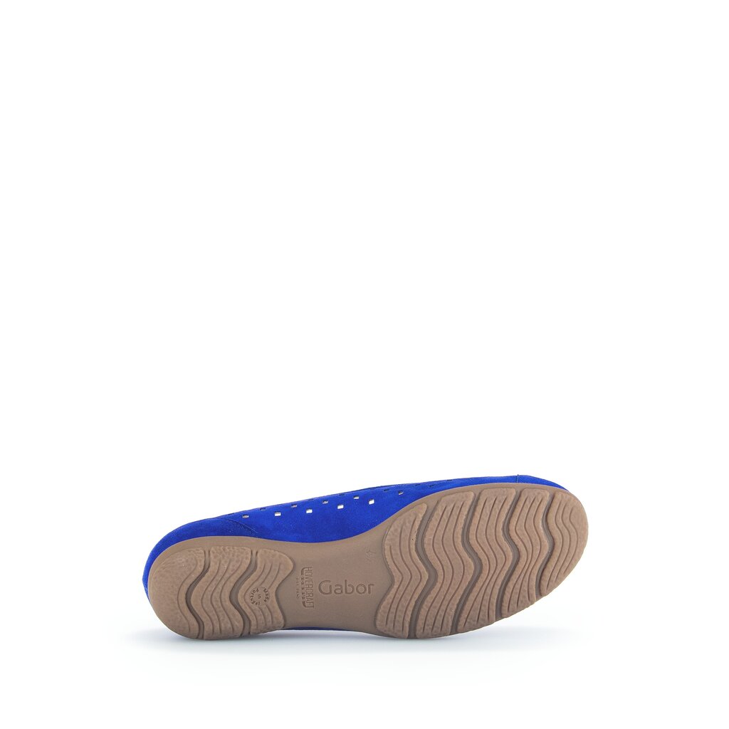 Gabor fashion Sportliche Ballerina blau