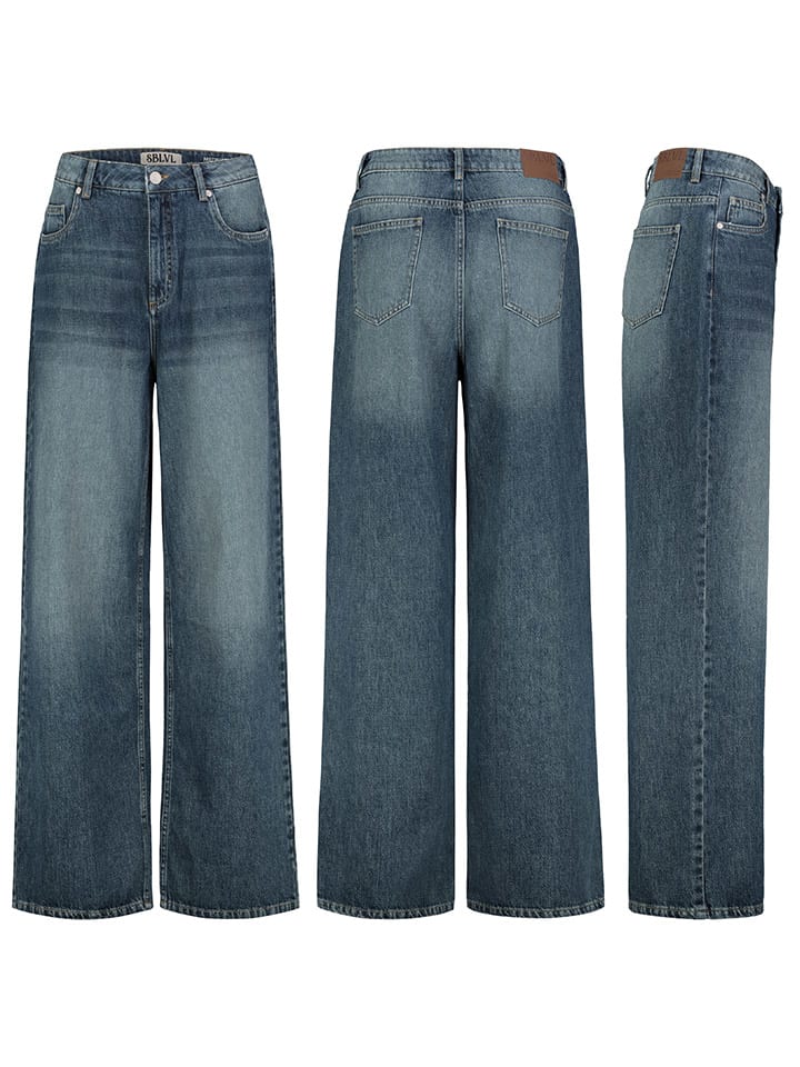 Sublevel Jeans - Comfort fit - in Dunkelblau günstig kaufen