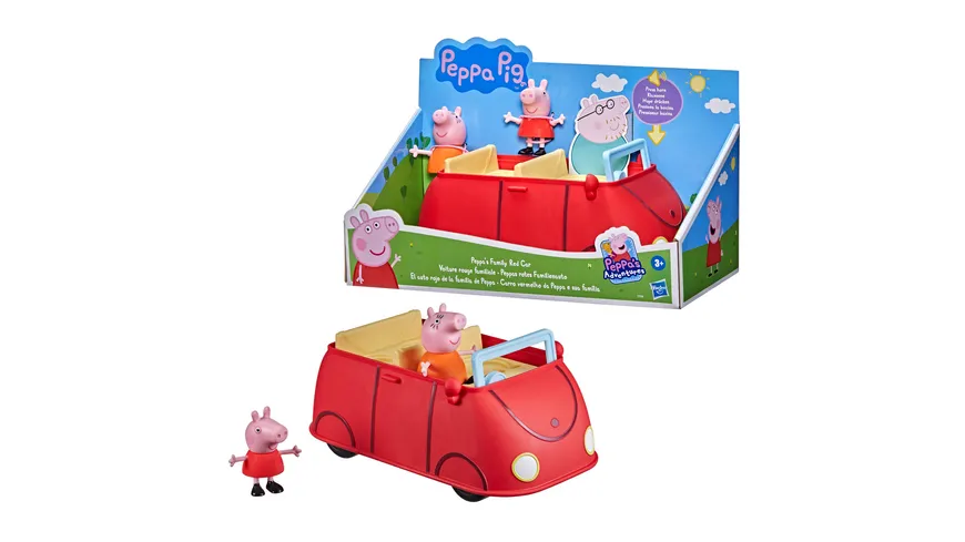 Hasbro - Peppa Pig - Peppas rotes Familienauto