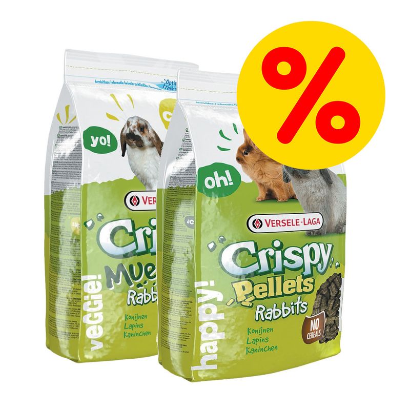 Sparpaket Versele-Laga Crispy Kaninchen zu TOP-Preisen | bitiba %