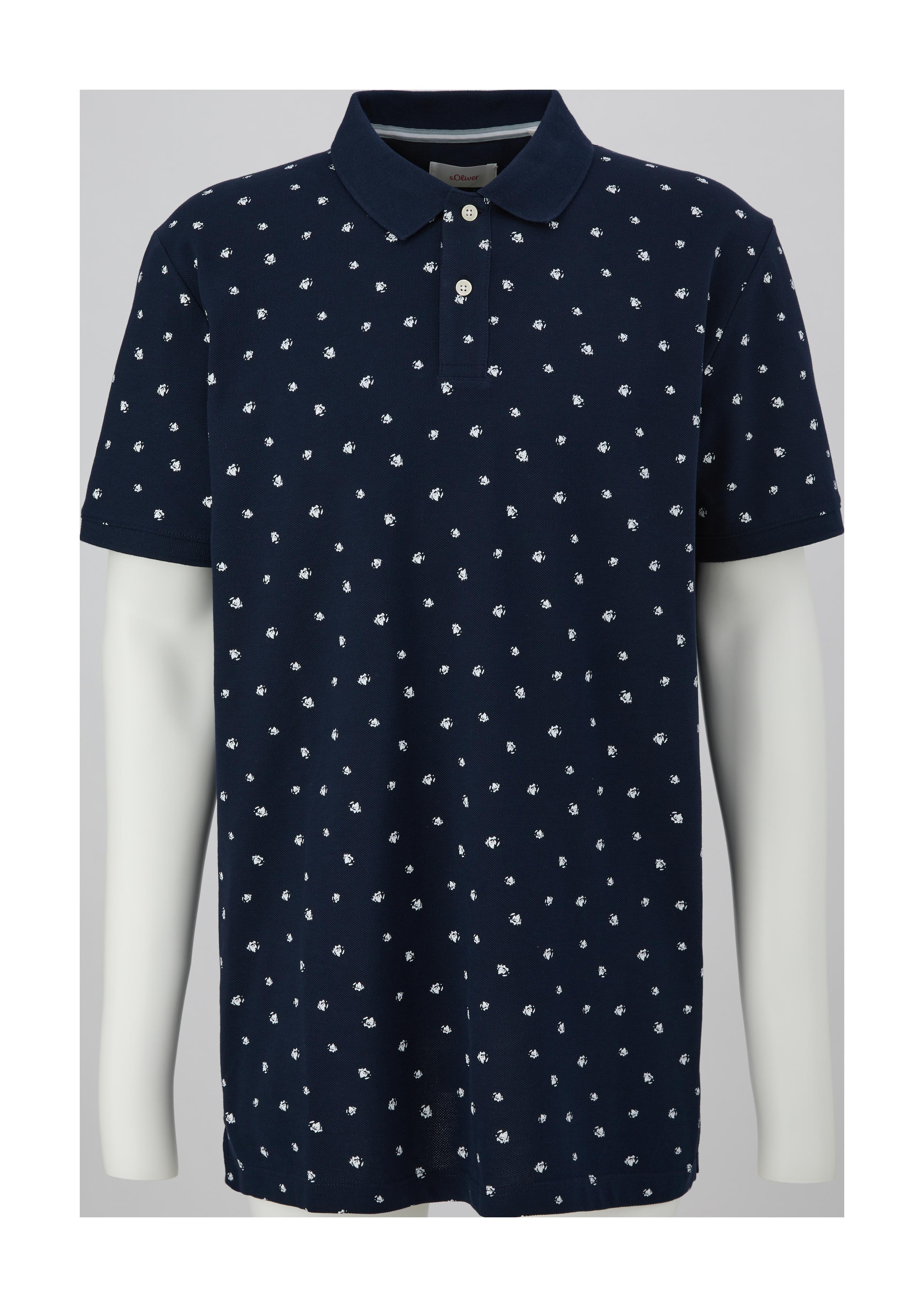 Poloshirt mit Minimalprint  2133345-59A0