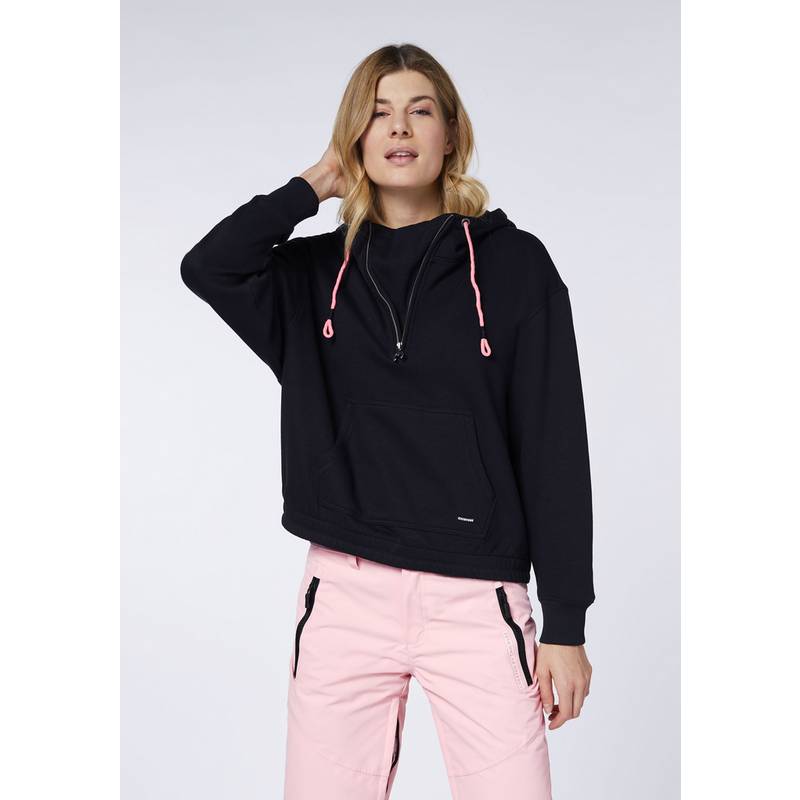 Chiemsee Loose-Fit Logo-Hoodie Sweatshirt Damen