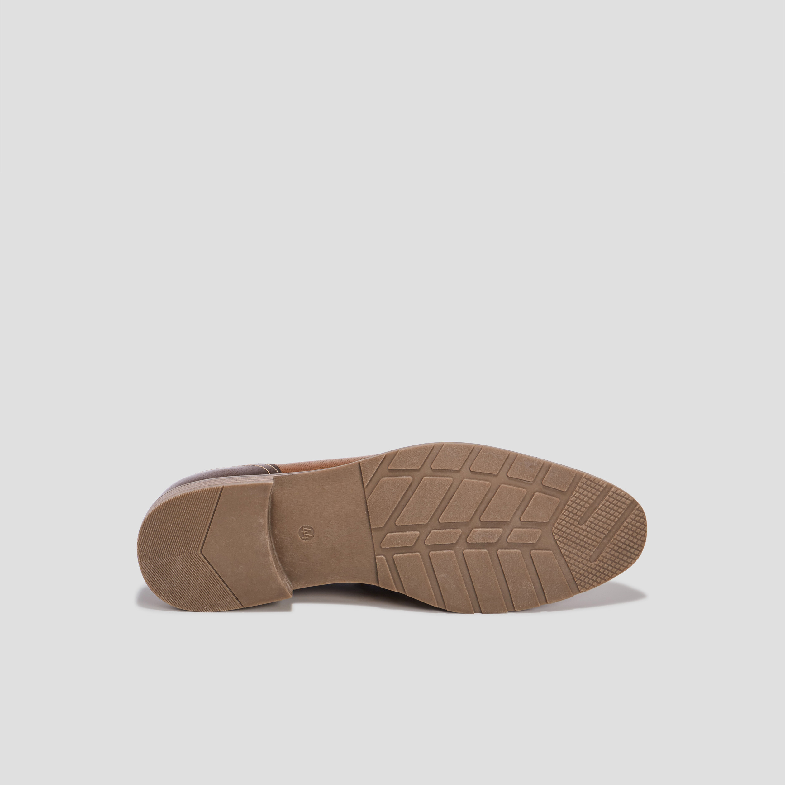 Derbies à lacets bout amande marron homme | La Halle