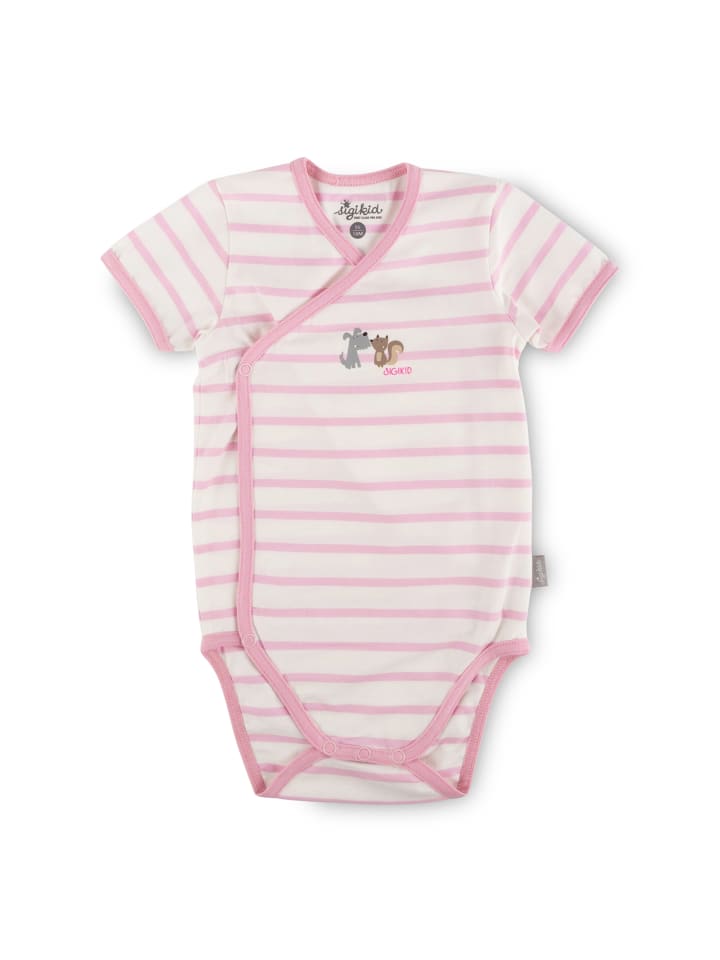 Sigikid Wickel-Body, kurzarm Classic Baby in weiß günstig kaufen