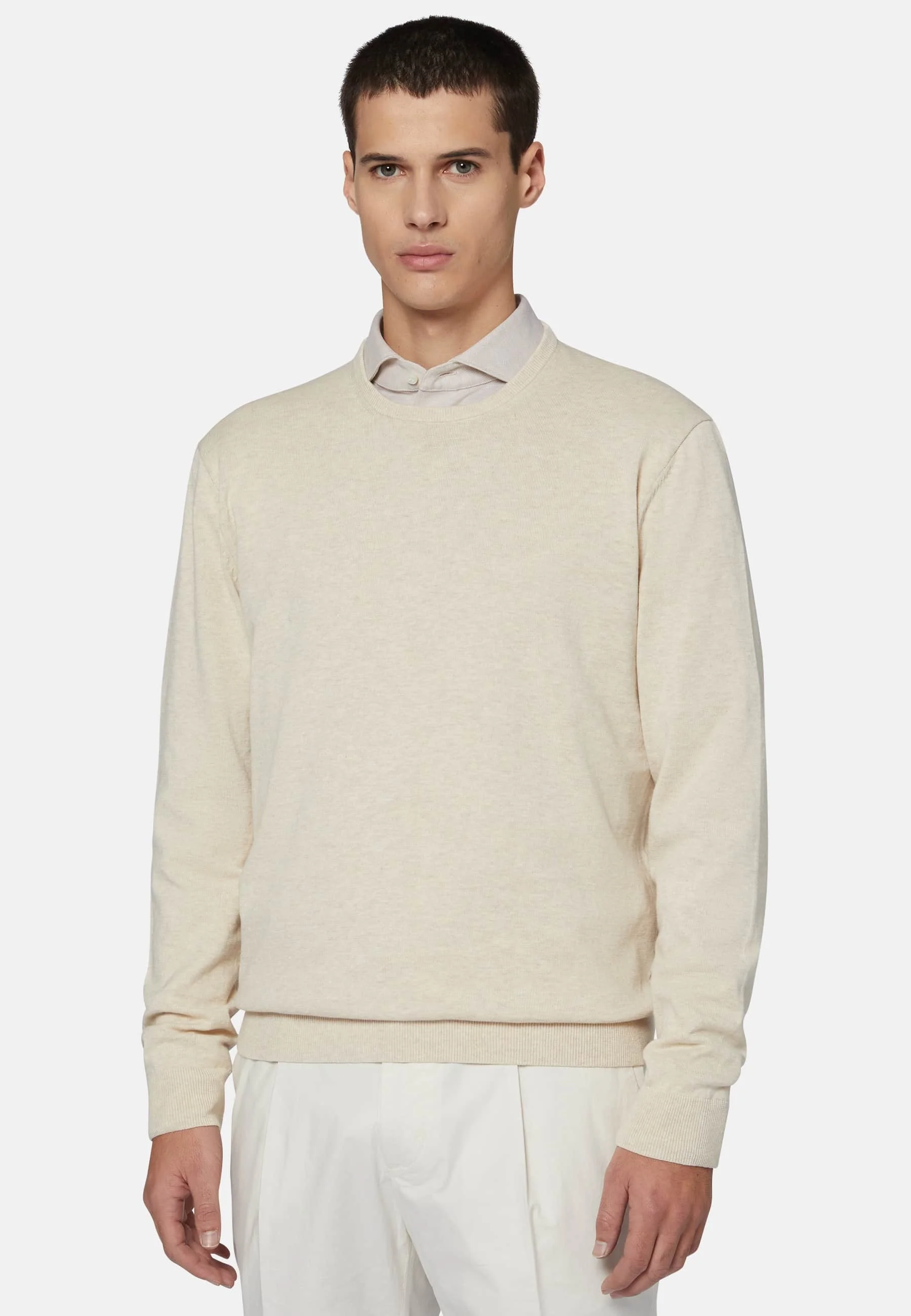 Suéter de cuello redondo Boggi Milano