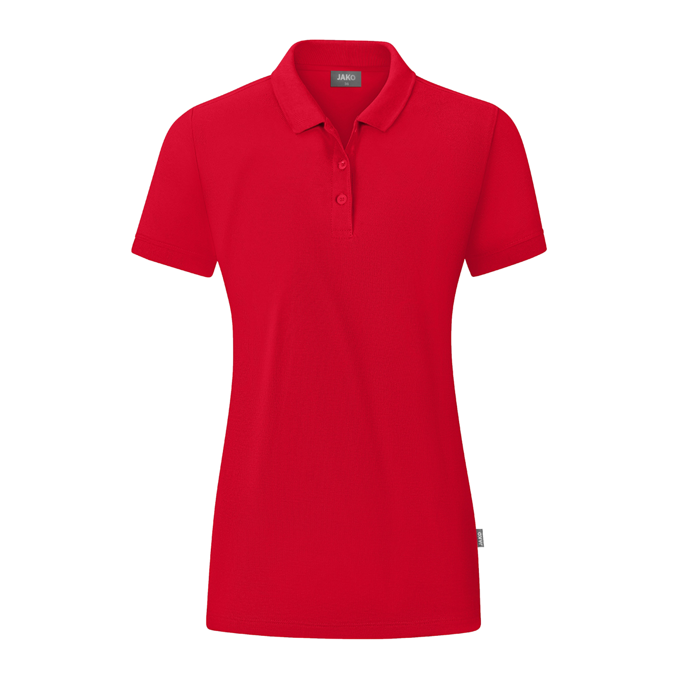 JAKO Organic Poloshirt Damen Rot F100