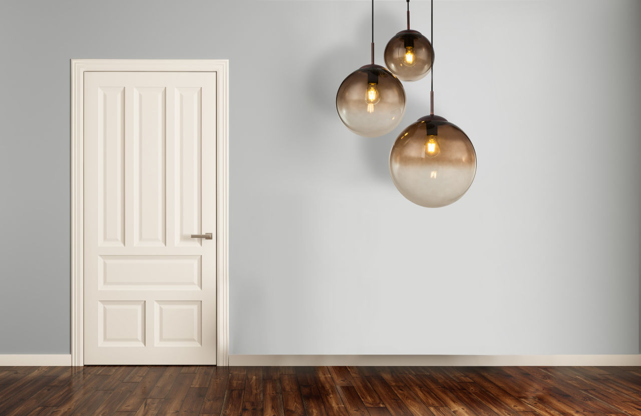 Globo Lighting - VARUS - Hängeleuchte Metall braun, 3x E27