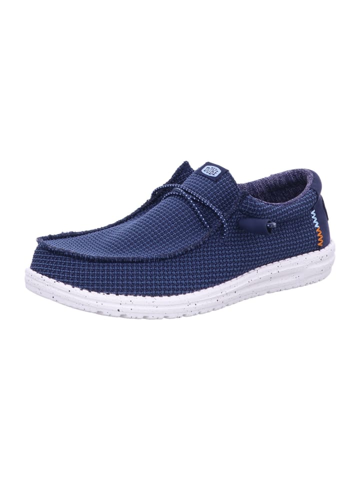 Hey Dude Herren Halbschuhe Wendy Sport in Blau günstig kaufen 48