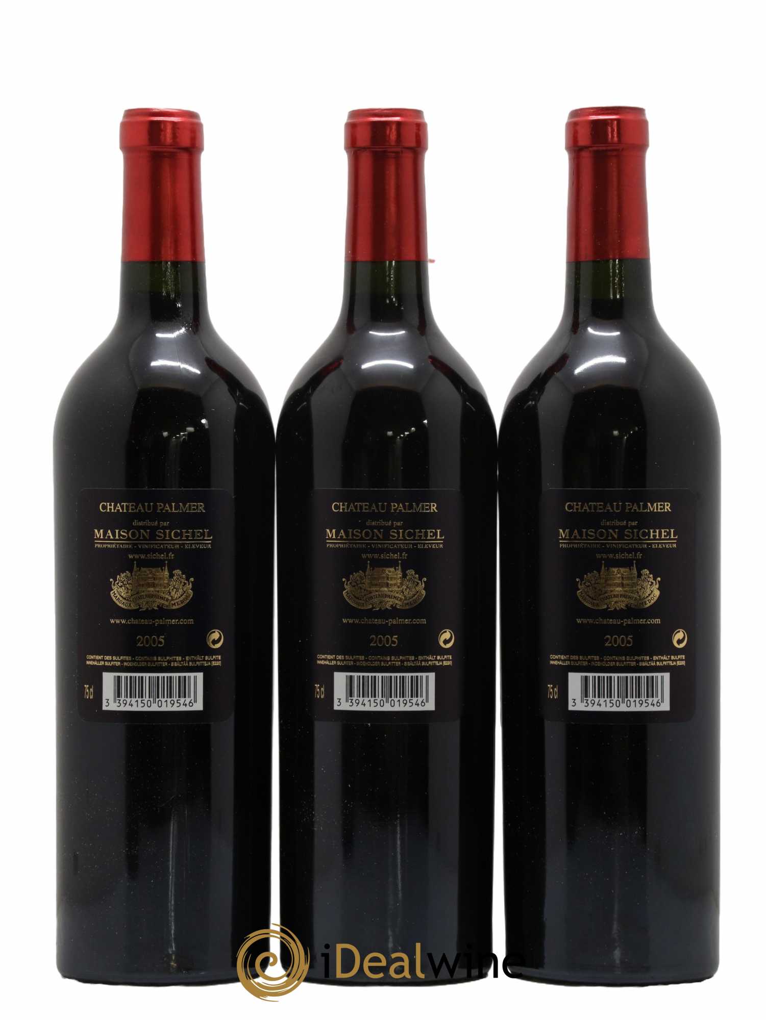 Château Palmer 3ème Grand Cru Classé  2005 - Lot de 12 Bouteilles