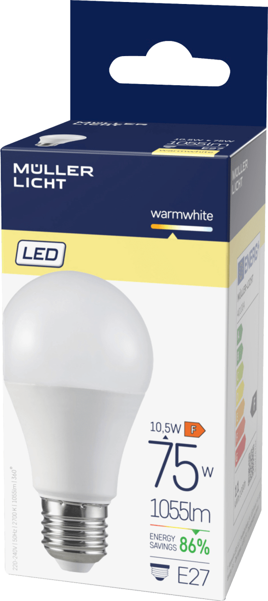 LED Birne 75W E27 1055lm, 1 St