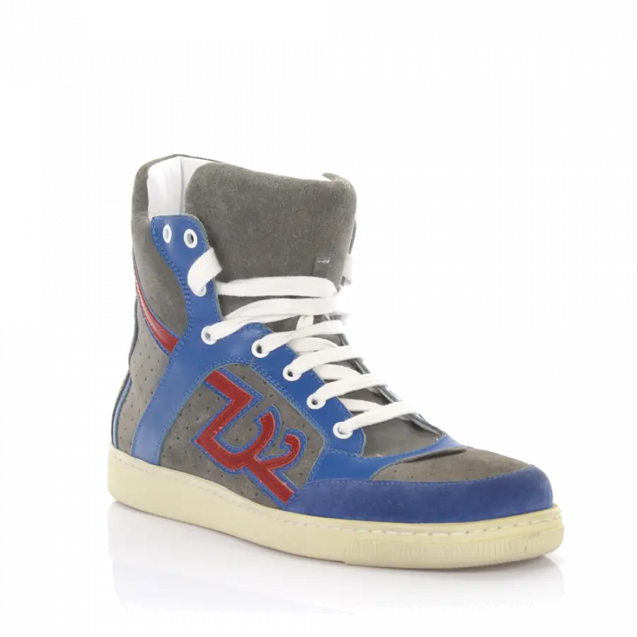 Dsquared2 - Sneaker high SN105 Kalbsleder - blau
