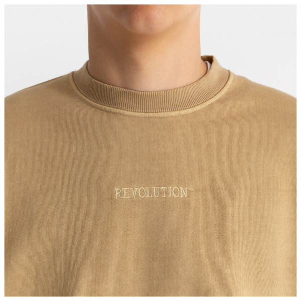 Revolution - Loose Fit Crewneck with Brand Embroidery - Pullover