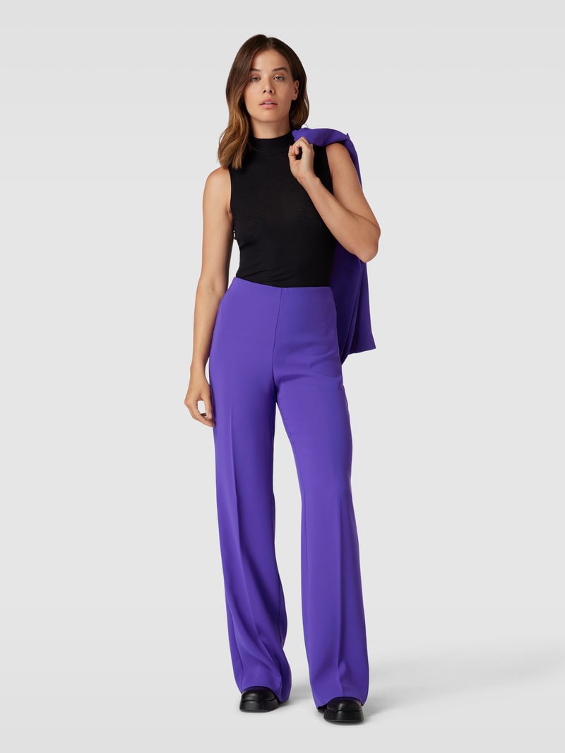 Stoffhose mit elastischem Bund Modell 'IGUANA' in purple