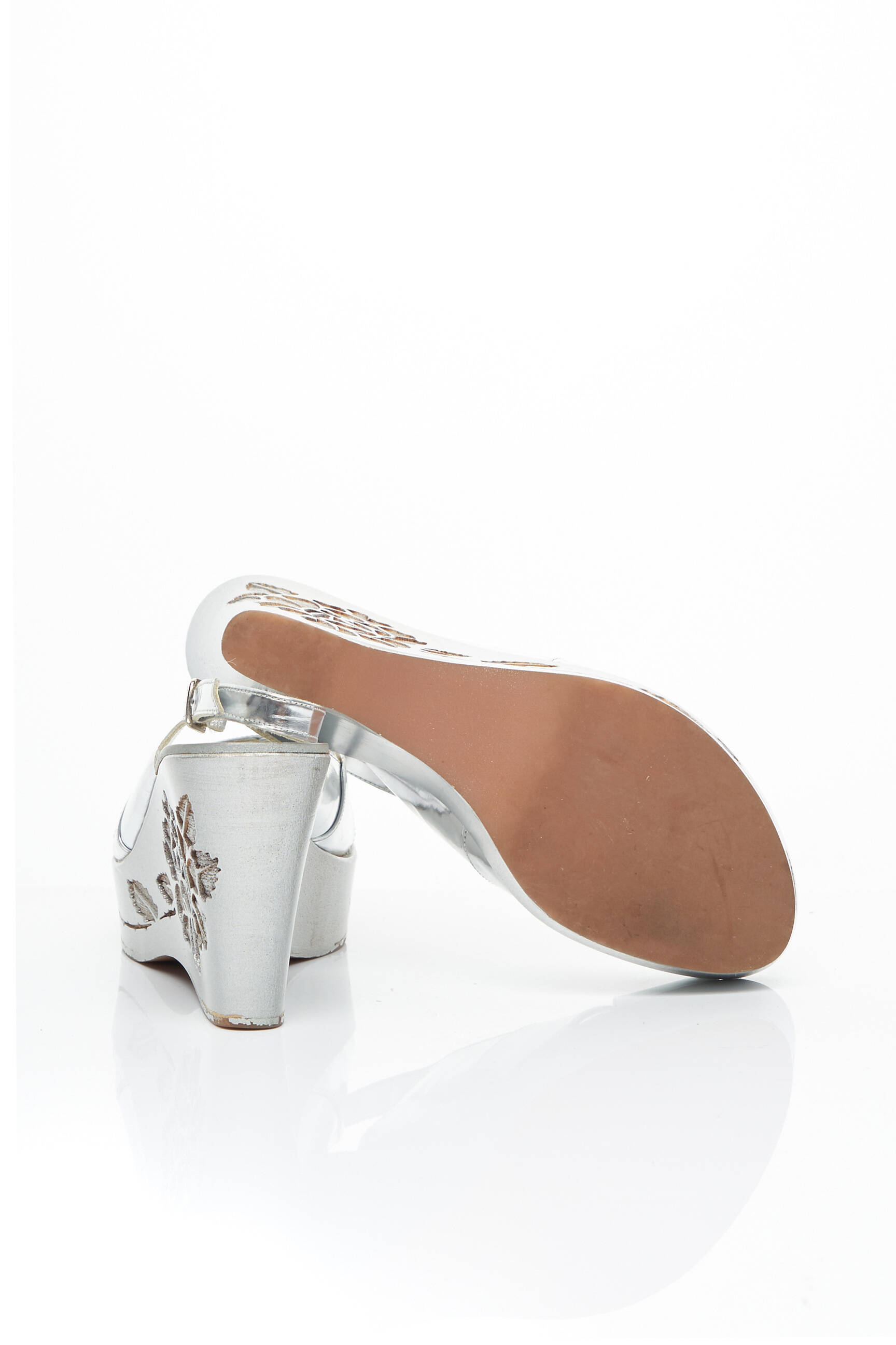 Free Lance Sandales Nu Pieds Femme couleur gris