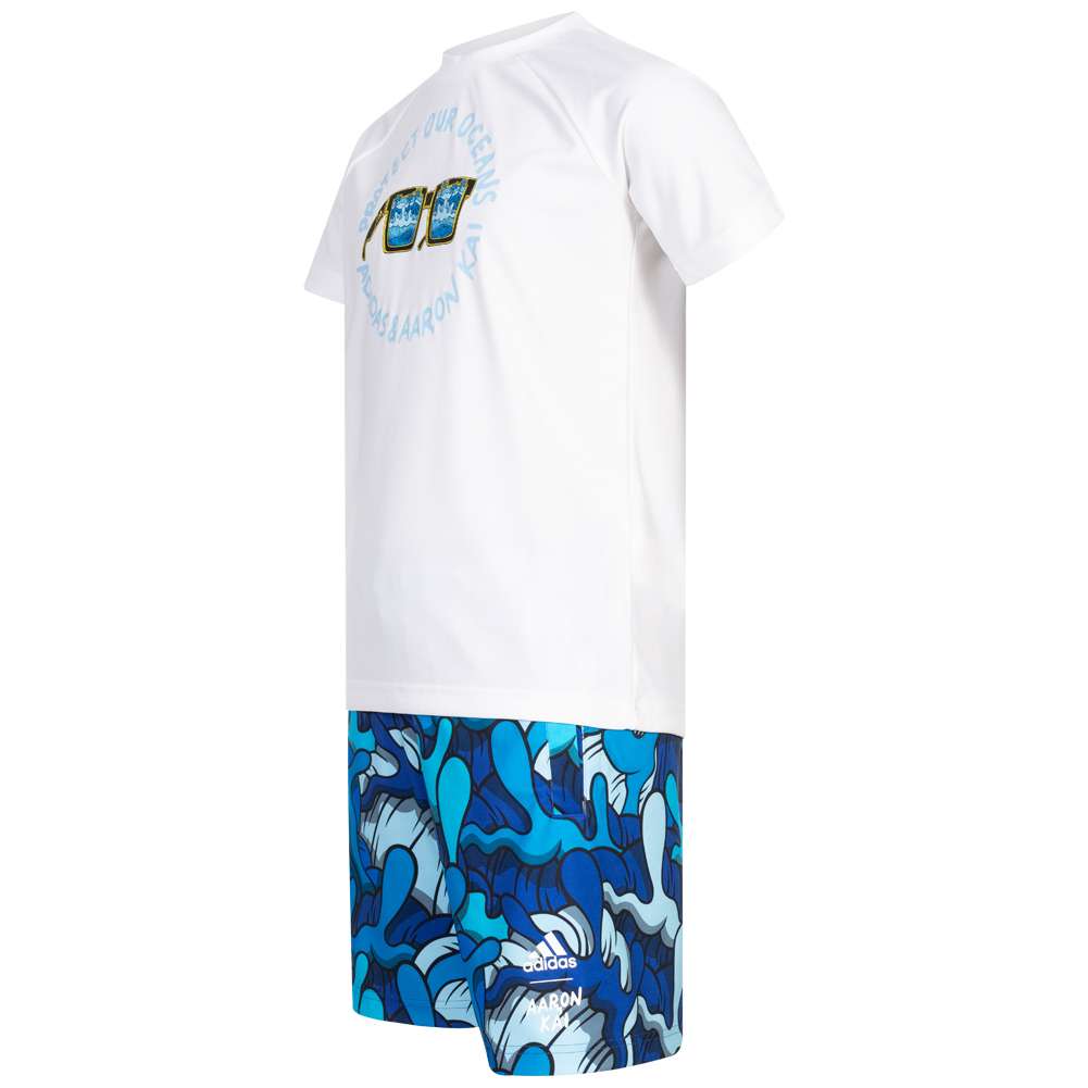 adidas x Aaron Kai Primeblue Jungen Sommer Set GM8367