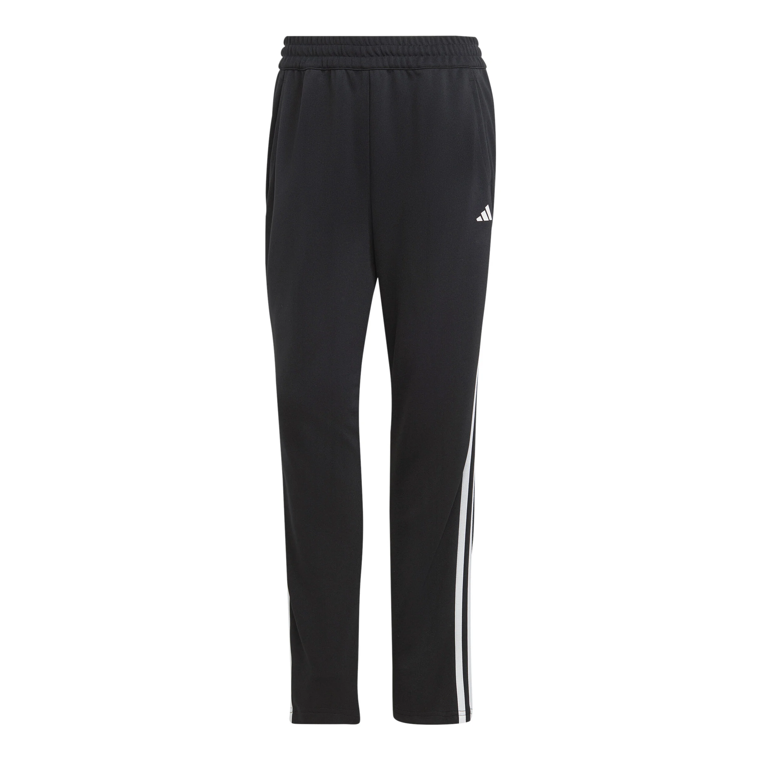 Essetials 3-Stripes Trainingshose Damen - Schwarz, Weiß