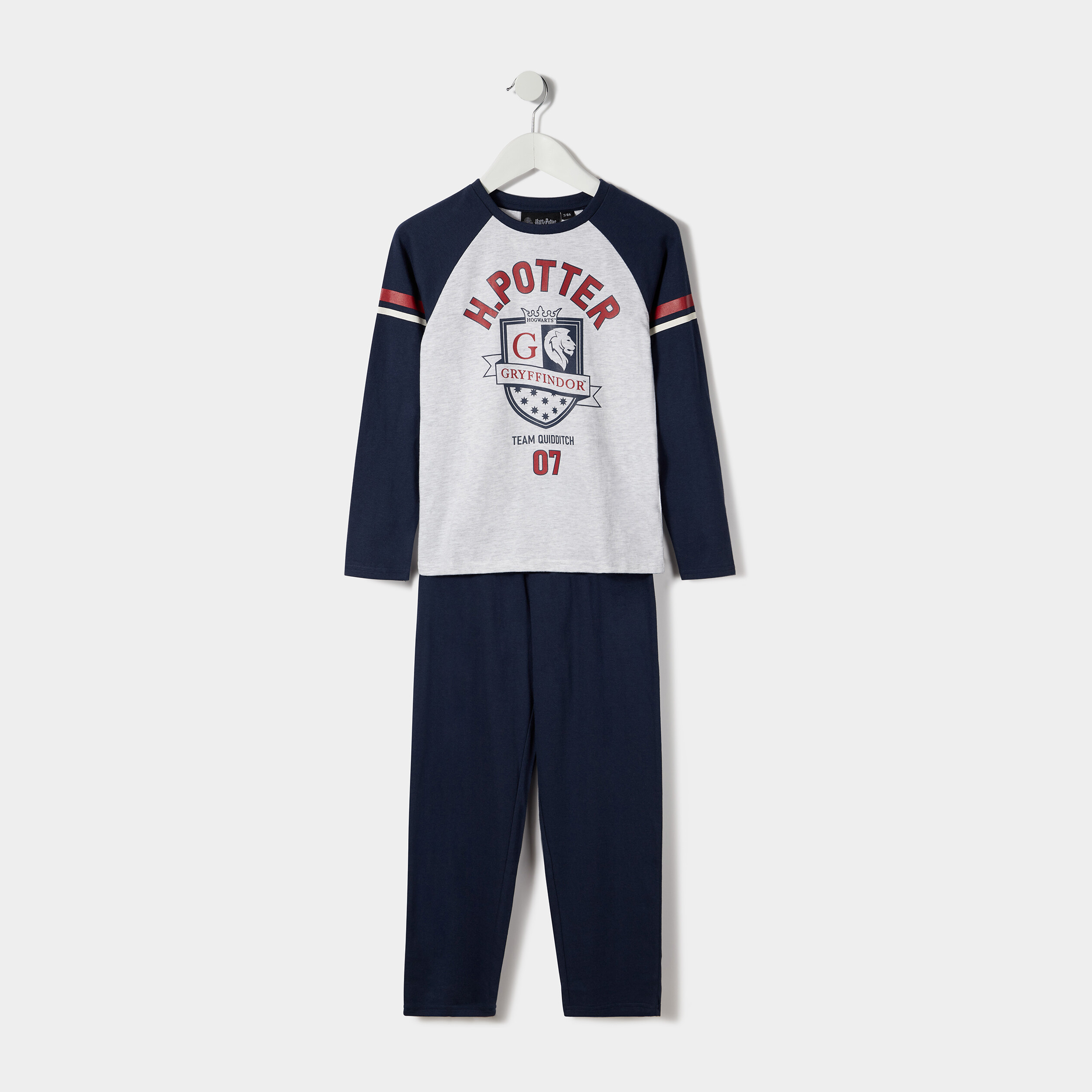 Ensemble pyjama 2 pièces Harry Potter bleu marine garçon | La Halle