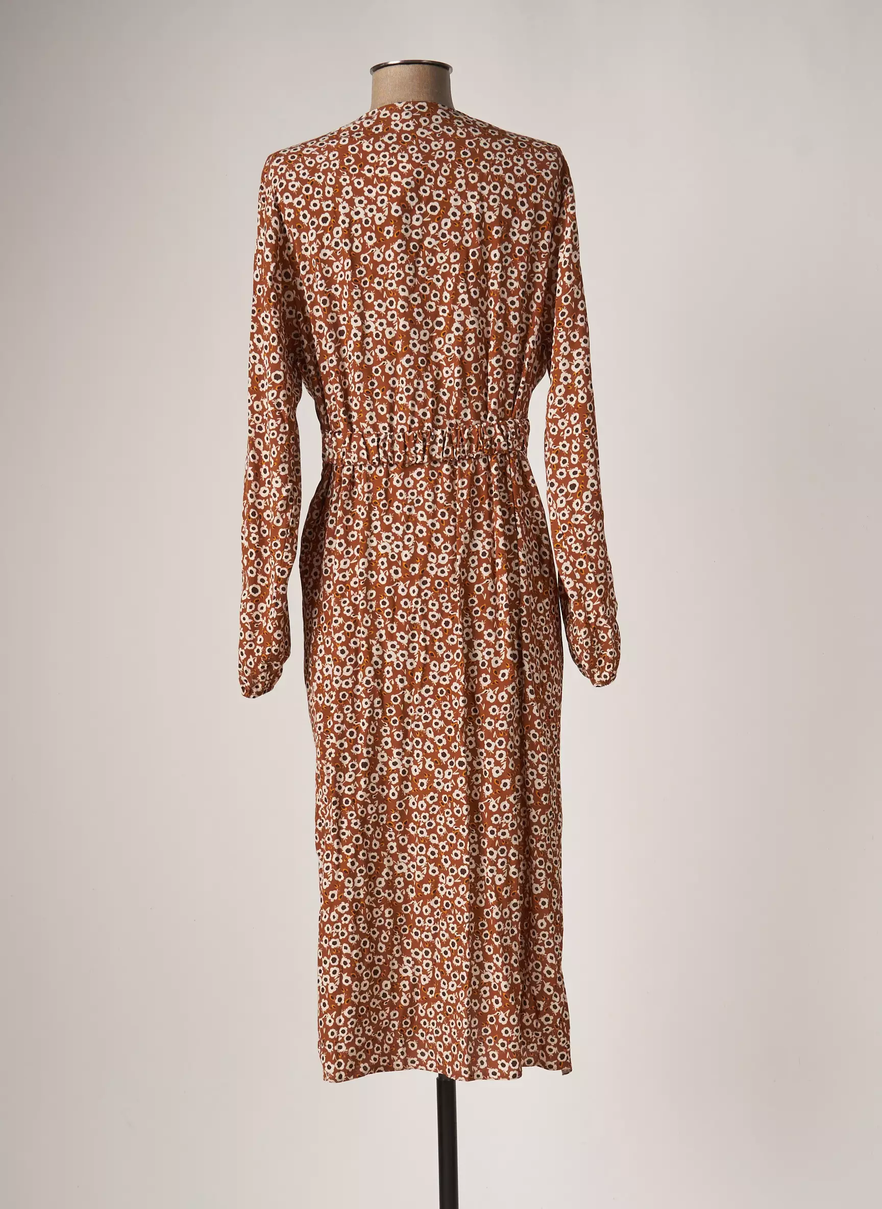 Lenny B Robes Mi Longues Femme couleur marron