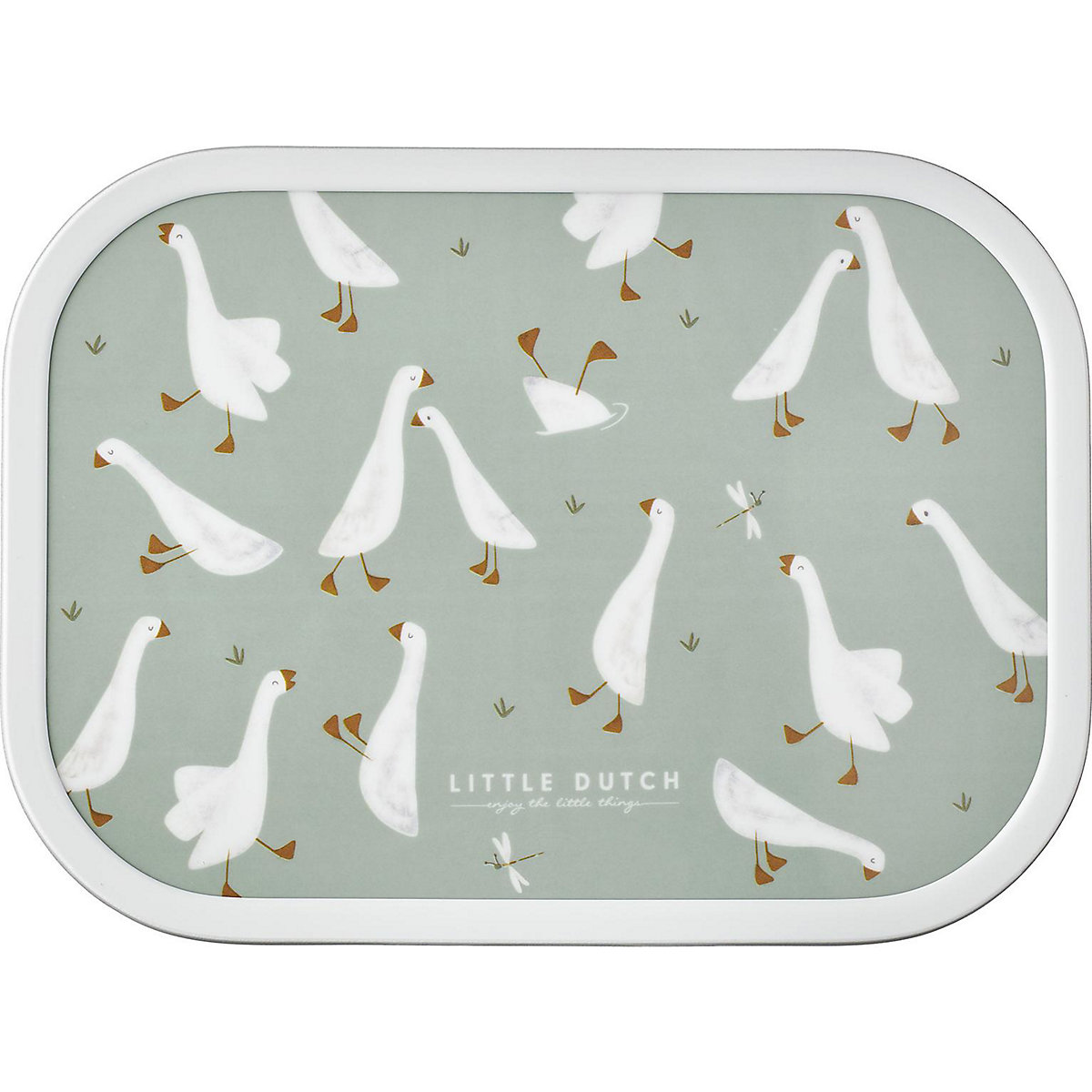 Brotdose Campus Little Goose, inkl. Bento-Einsatz & Snackgabel
