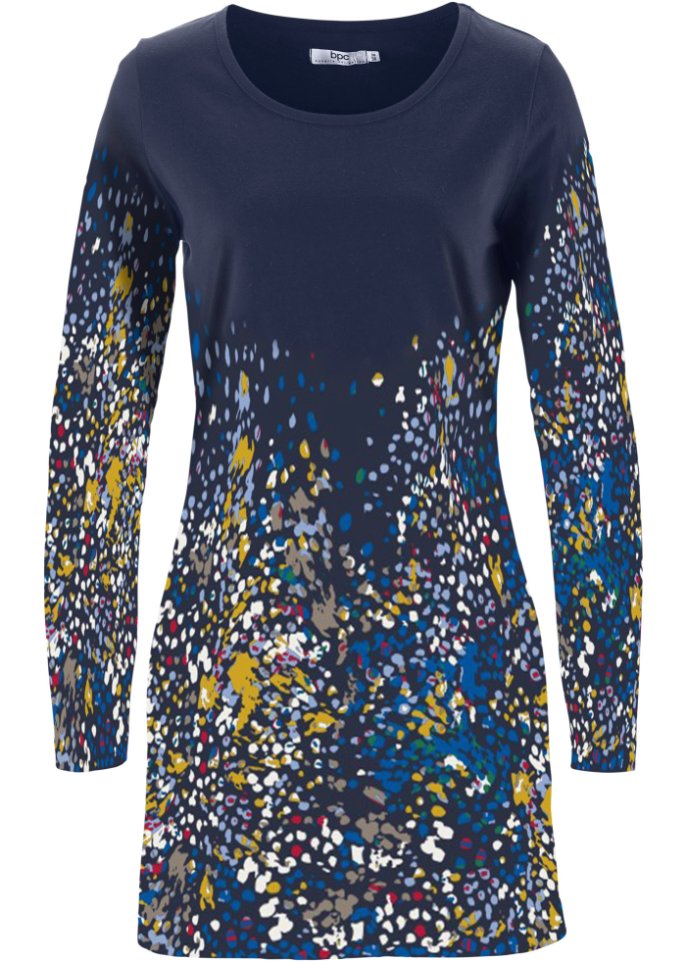 Langärmlige Shirt-Tunika