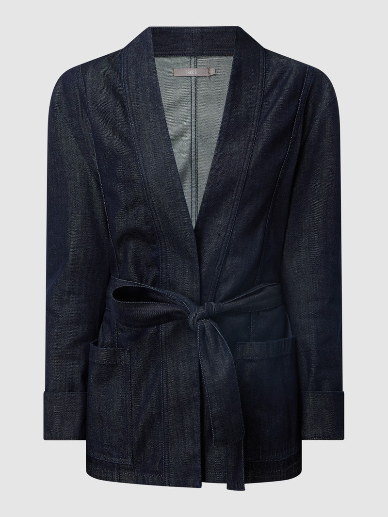 Blazer in Denim-Optik in jeans