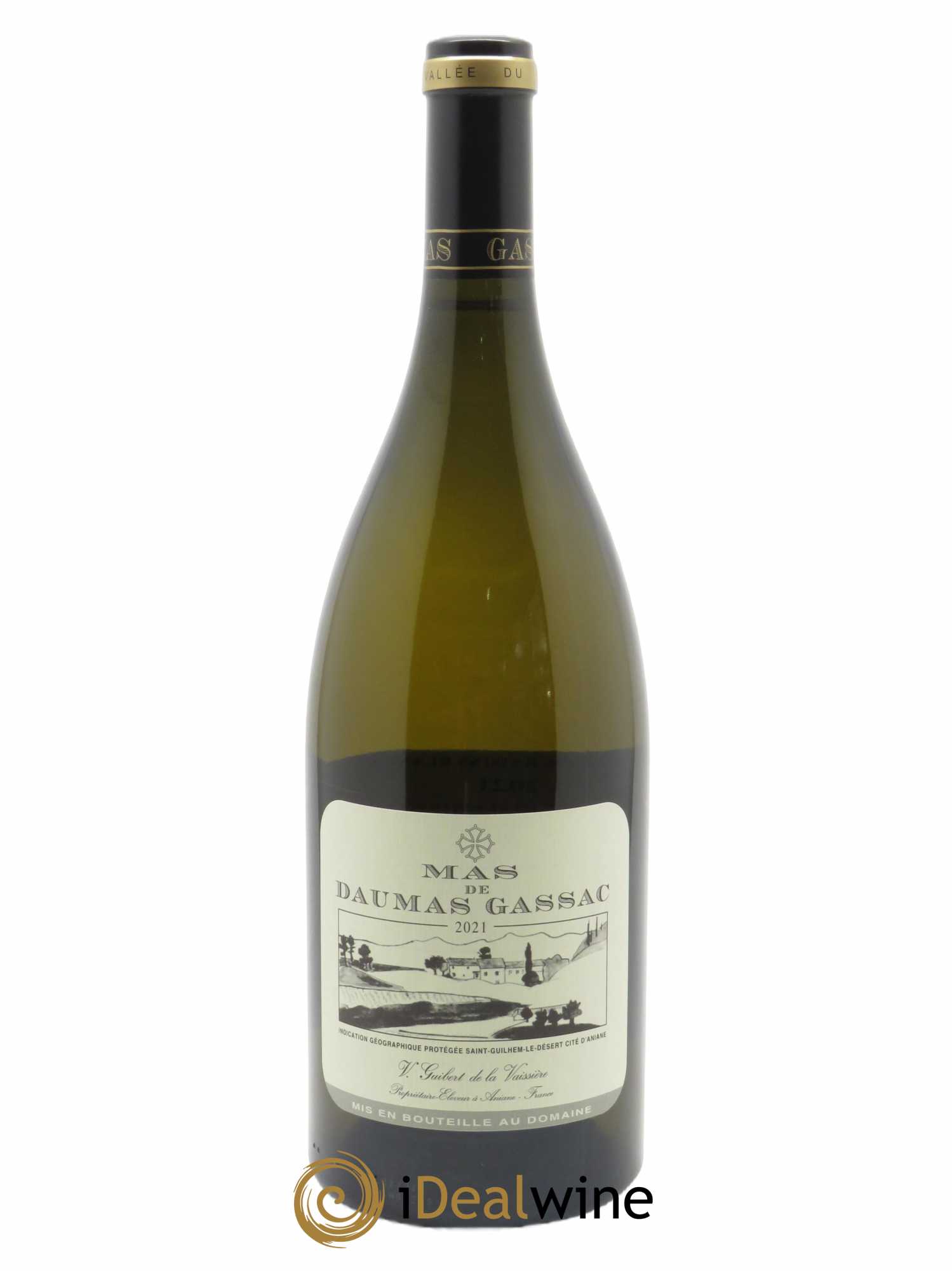 IGP St Guilhem-le-Désert - Cité d'Aniane Mas Daumas Gassac Famille Guibert de La Vaissière  2021 - Lot de 1 Magnum