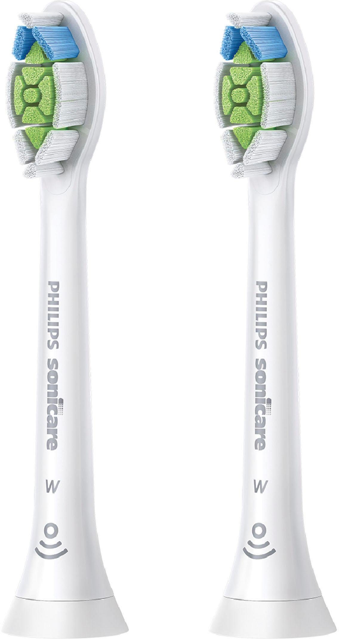 Philips Sonicare Elektrische Zahnbürste HX6807/35, Aufsteckbürsten: 2 St., 2er-Set, ProtectiveClean 4300, Doppelpack, 1 Putzprogramm