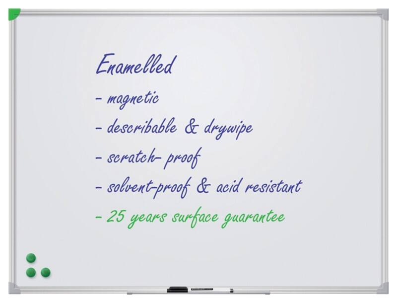 FRANKEN U-Act!Line® Whiteboard SC921218 Wandmontiert Magnetisch Emaille 180 x 120 cm
