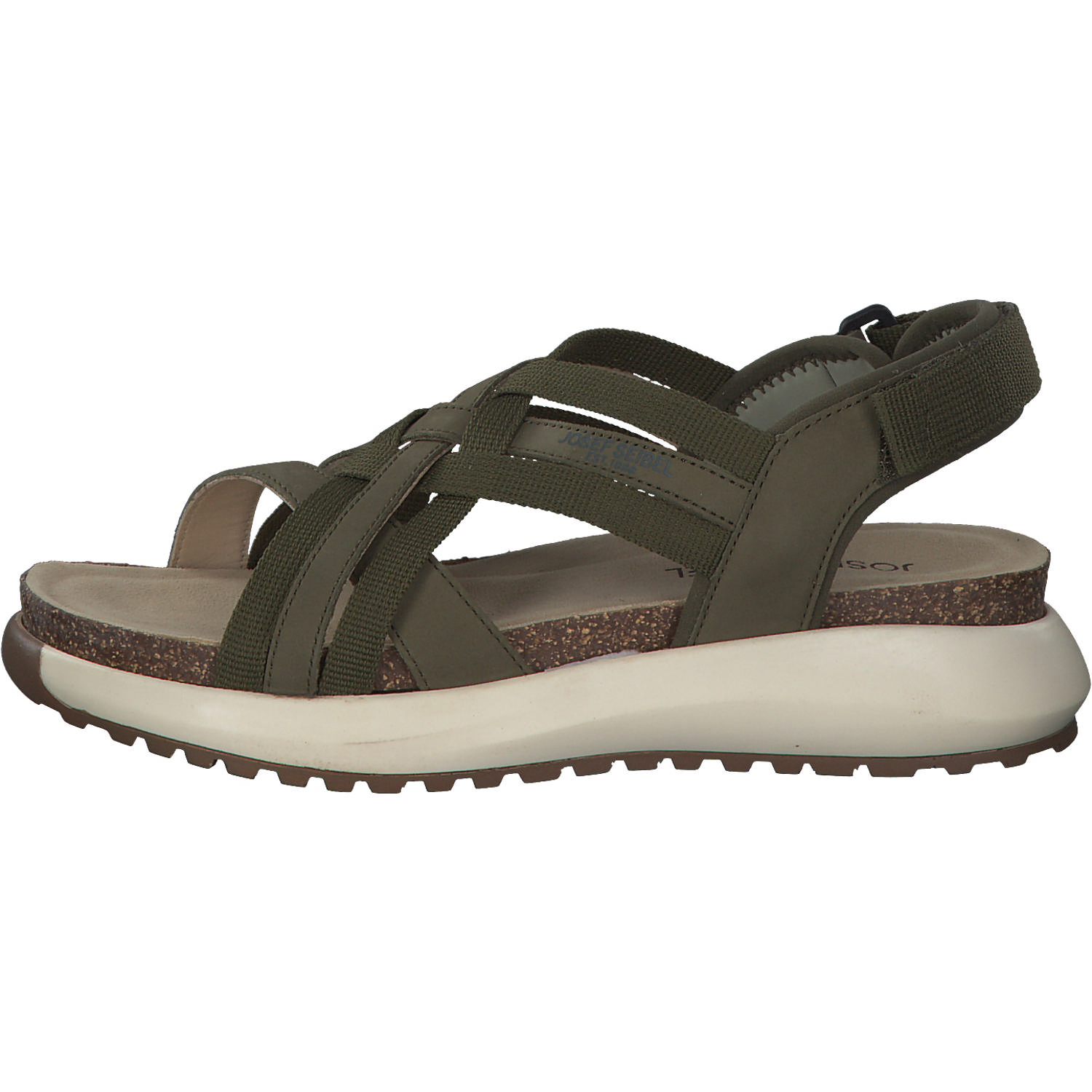 Josef Seibel Annie 02 68902, Klassische Sandalen, Damen, Olive