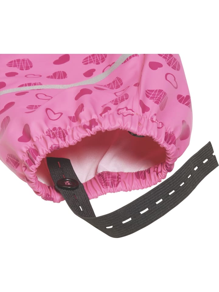 Playshoes Regen-Overall Herzchen allover in Pink günstig kaufen