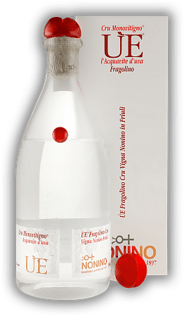 Nonino Ùe Di Fragolino 2011 Monovitigno 0,5 Liter Nonino Ùe Di Fragolino 2011 Monovitigno 0,5 Liter Dieses Traubendestillat erinnert an Heidelbeeren und Waldfrüchte. Jahrgang 2011 - 0,5	 Liter - Vol 43%