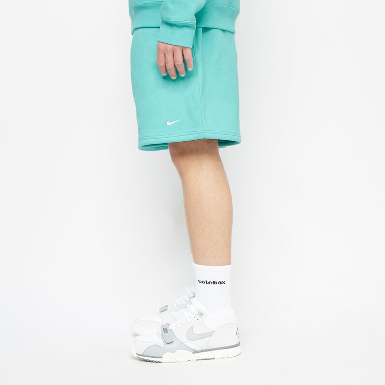 NIKE NRG Solo Swoosh Fleece Short wahsed teal/white