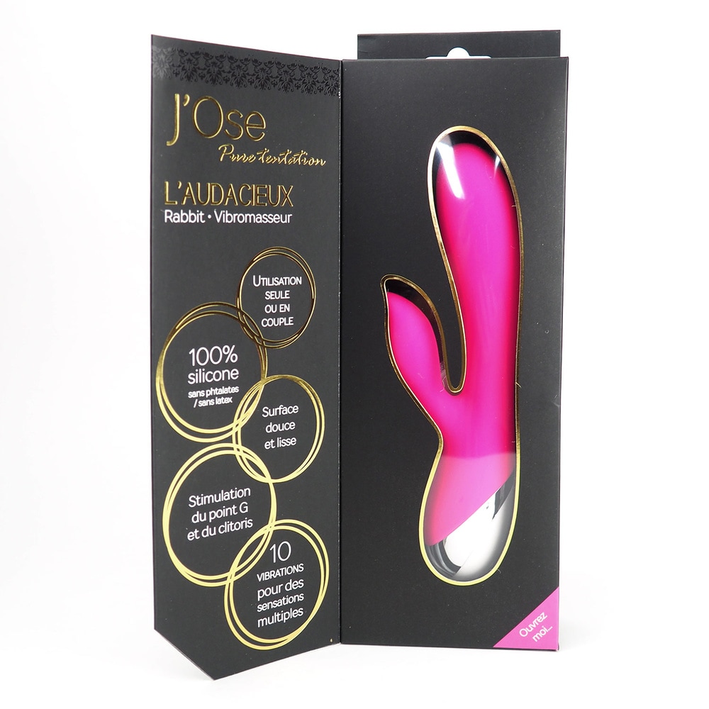 j'ose L'Audacieux - Rabbit vibromasseur HYGIENE SEXUELLE