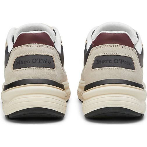 Marc O'Polo Sneaker aus Leder-Polyamid-Mix