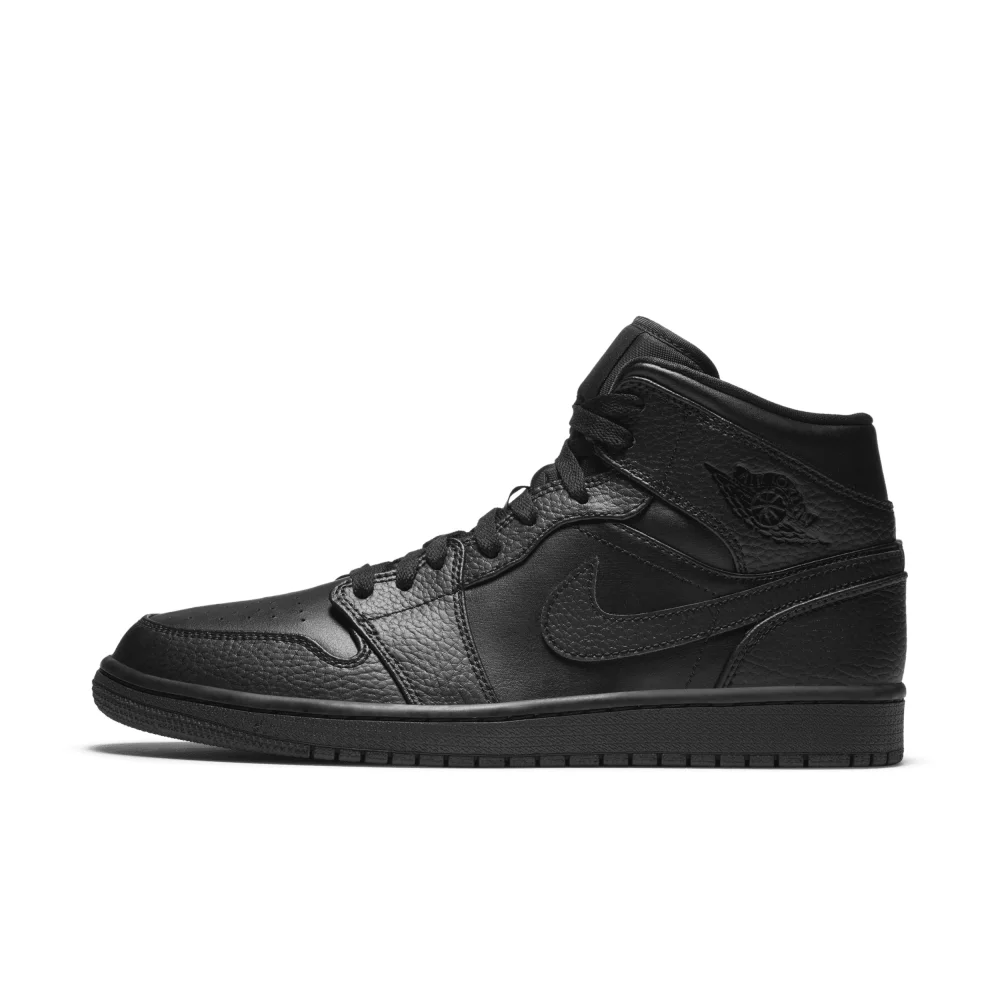 NIKE JORDAN Air 1 Mid 554724-091 / schwarz