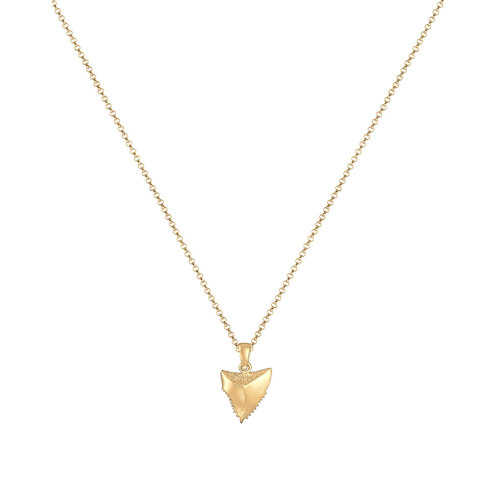 Elli Elli Collier Erbskette Zahn Tusk Trend Boho Sommer 925er Silber Bijoux