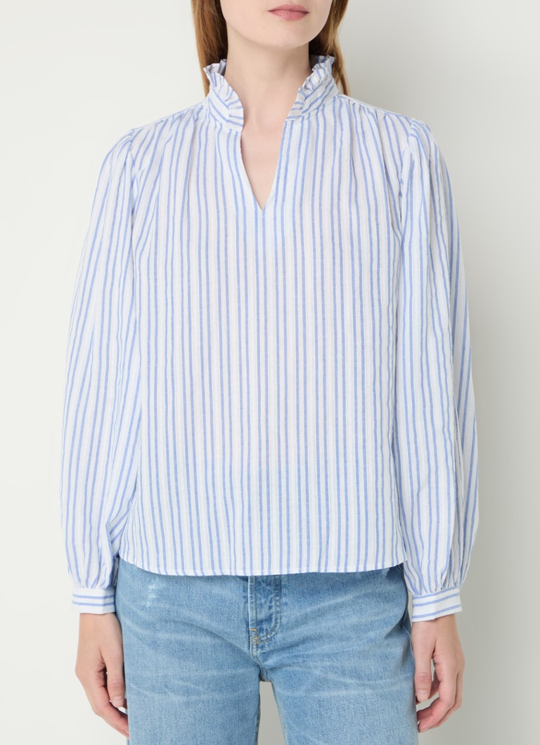 Neo Noir  Johanne tuniek met streepprint