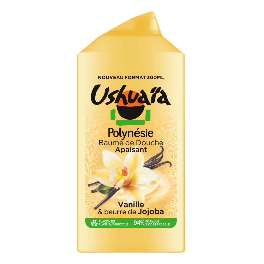 ushuaïa Ushuaïa Baume Vanille & Beurre de Jojoba 300ml Baume Douche Vanille & Beurre de Jojoba