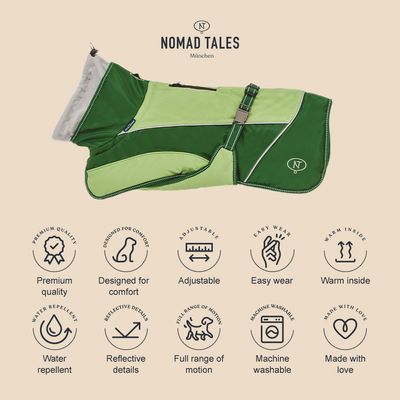 Nomad Tales Bloom Hundemantel Lush