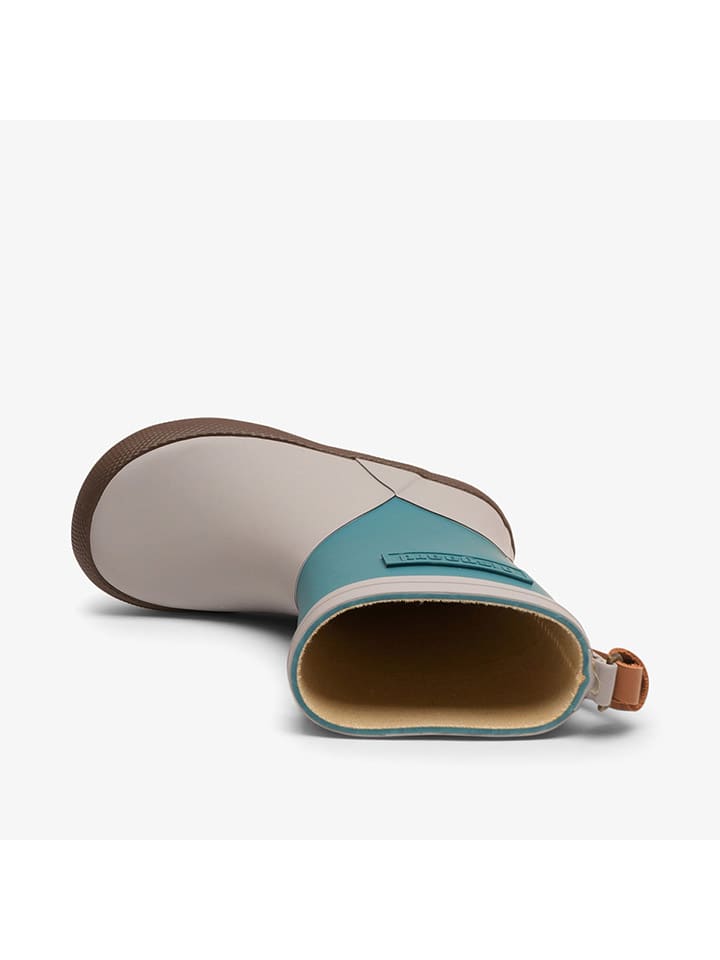 bisgaard Gummistiefel in Grau/ Petrol günstig kaufen
